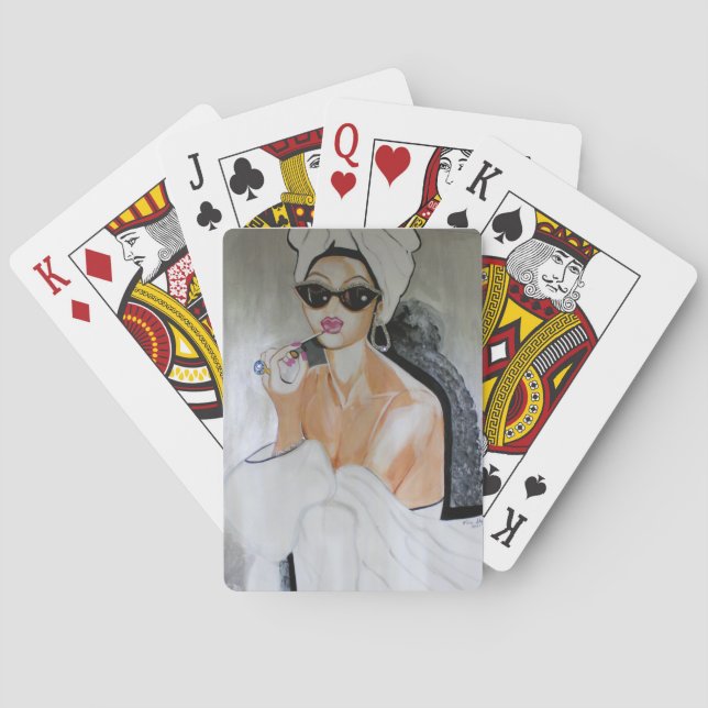 JEU DE CARTES LA FEMME (dos)