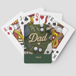 Jeu De Cartes La fête des pères pour papa golfeur
