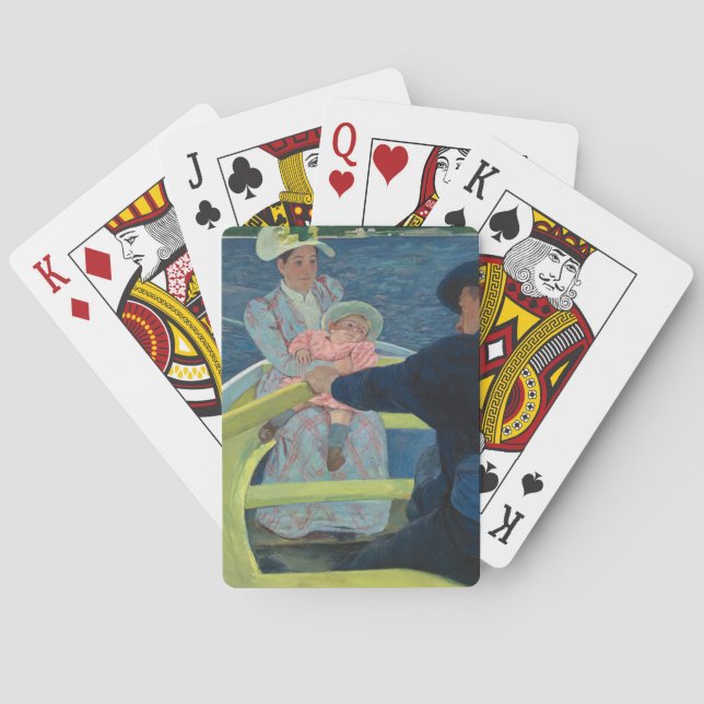 Jeu De Cartes La fête nautique | Mary Cassatt (dos)
