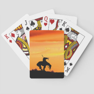 Jeu De Cartes La fin du sentier Silhouette Playing Cards