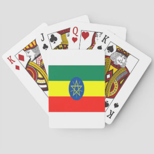 Jeu De Cartes La foi et l'espoir éthiopiens