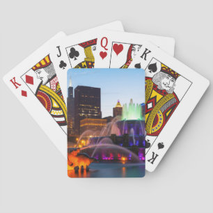 Jeu De Cartes La Fontaine De Buckingham S'Éclat La Nuit
