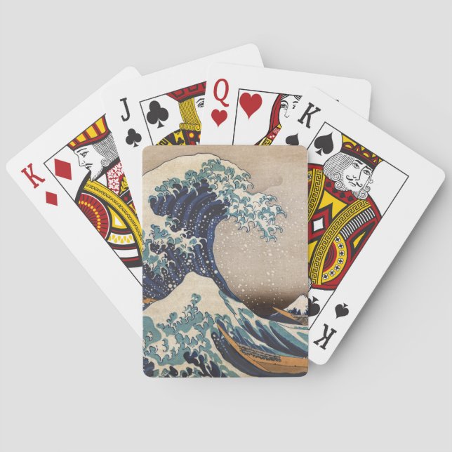 Jeu De Cartes La Grande Vague au large de Kanagawa (dos)