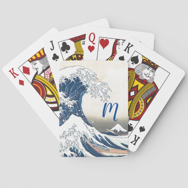Jeu De Cartes La Grande Vague - L'art japonais (dos)