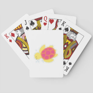 Jeu De Cartes La jolie tortue de mer