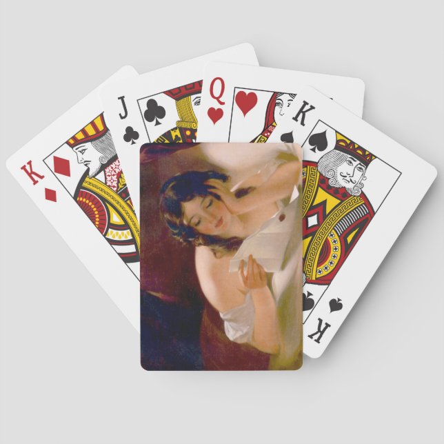 Jeu De Cartes La lettre d'amour (par Thomas Sully) (dos)