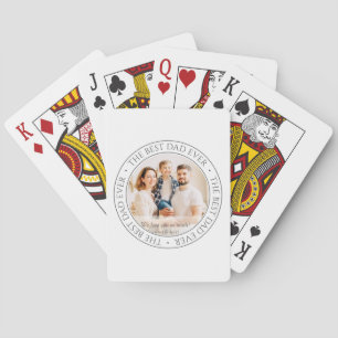 Jeu De Cartes La Meilleure Photo Classique Moderne de Papa