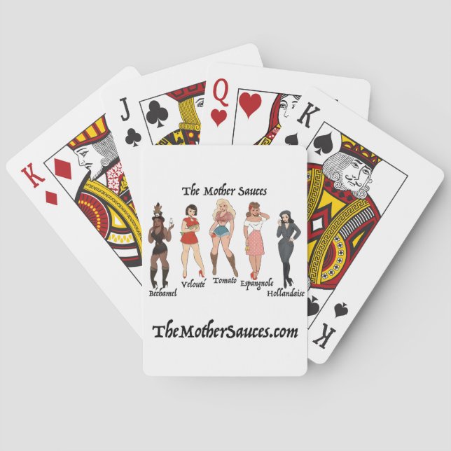 Jeu De Cartes La Mère Sauce Jouer Des Cartes (dos)