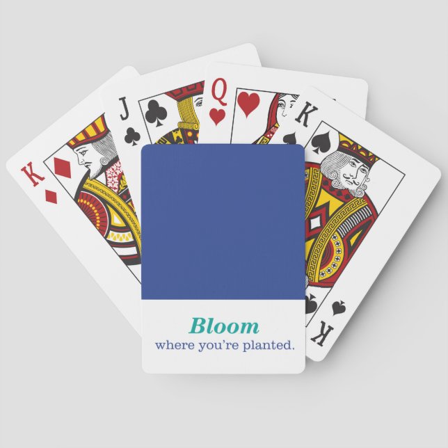 Jeu De Cartes Là où vous êtes plantés (dos)