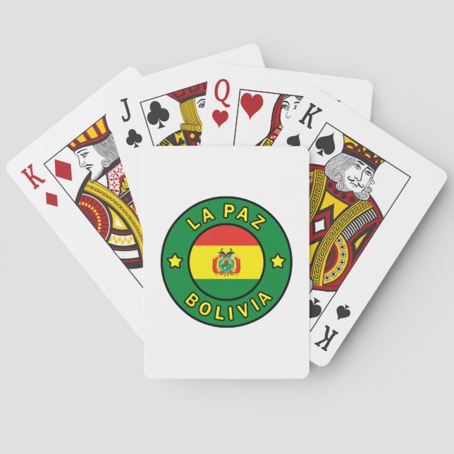 Jeu De Cartes La Paz Bolivie (dos)
