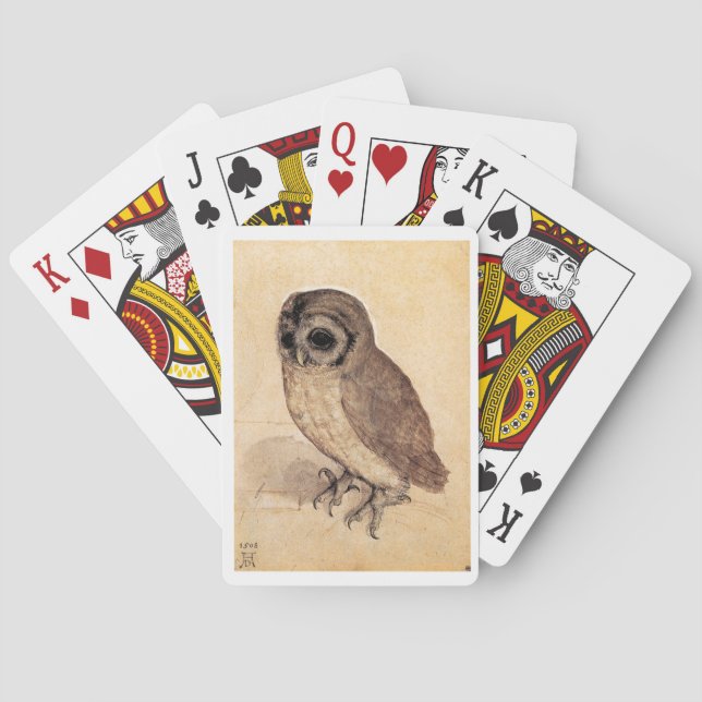 Jeu De Cartes La Petite Chouette par Albrecht Durer 1506 (dos)