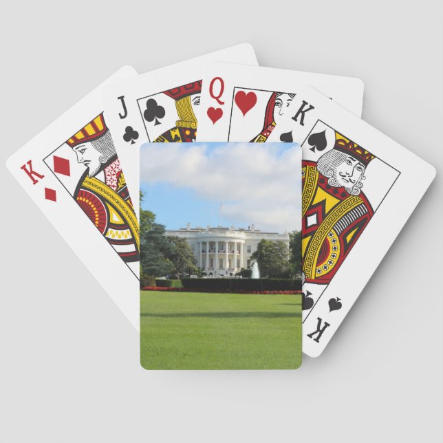 Jeu De Cartes La photo de la Maison Blanche (dos)