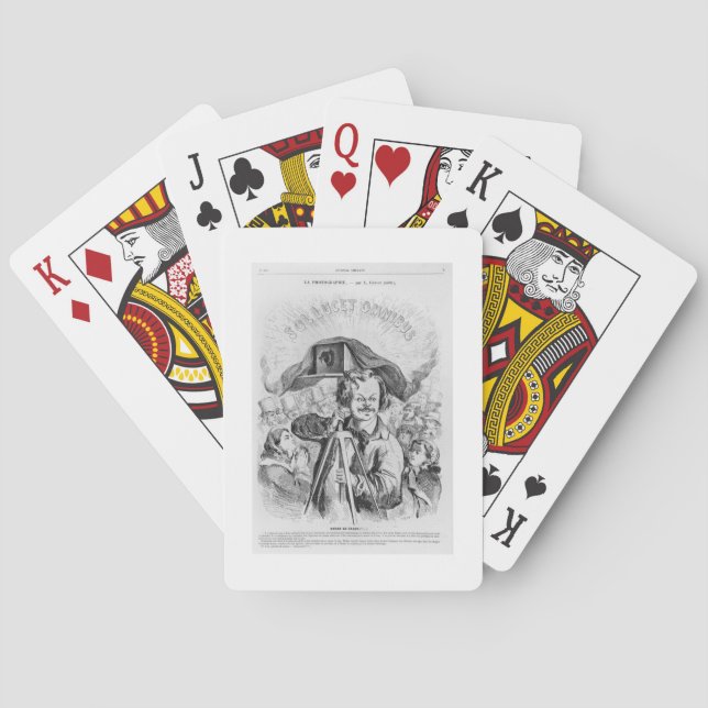 Jeu De Cartes "La Photographie, Nadar (1820-1910) le grand (! ! (dos)