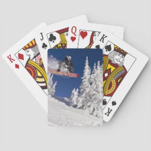 Jeu De Cartes La pratique du surf des neiges à Whitefish Mountai