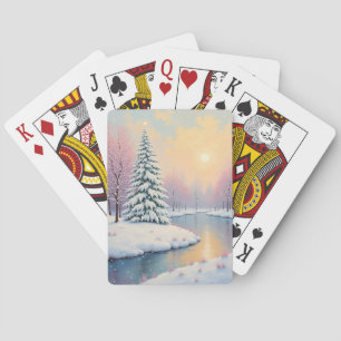 Jeu De Cartes La première lumière de l'hiver