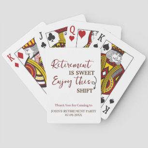 Jeu De Cartes La Retraite Est Douce Profite De Cette Retraite Ch