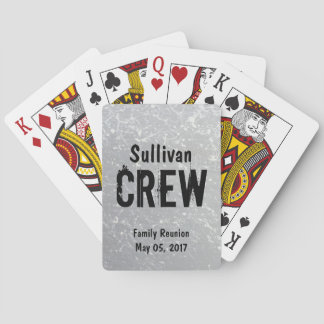 Jeu De Cartes La Réunion de famille de groupe ou de nom de