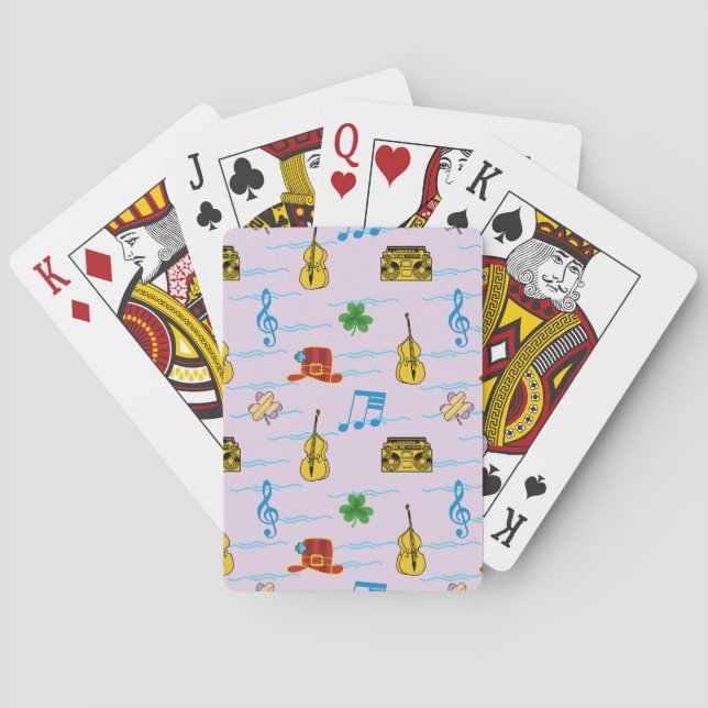 Jeu De Cartes la Saint-Patrick (dos)