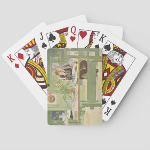 Jeu De Cartes La Salle D'Étude, Pub. dans 'Lasst Licht Hinin'(`L