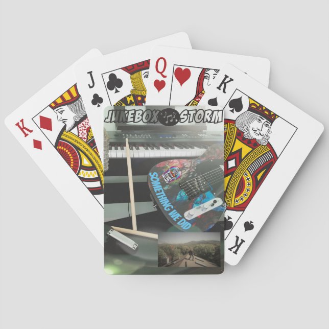 Jeu De Cartes La tempête de Jukebox joue aux cartes. (dos)
