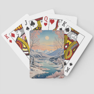 Jeu De Cartes La tranquillité d'hiver