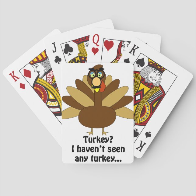 Jeu De Cartes La Turquie déguisée (dos)