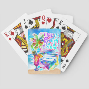 Jeu De Cartes La vie est meilleure en croisière