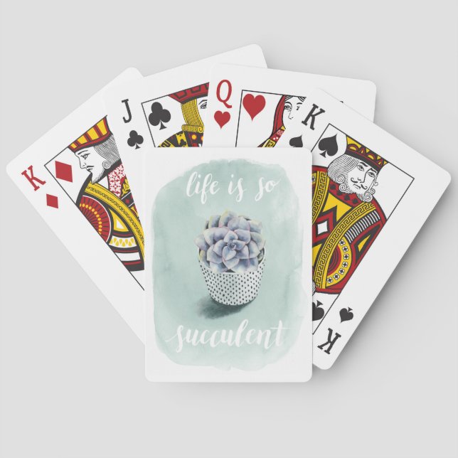 Jeu De Cartes La vie est une réussite I (dos)