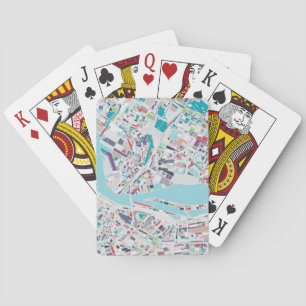 Jeu De Cartes La ville d'Amsterdam