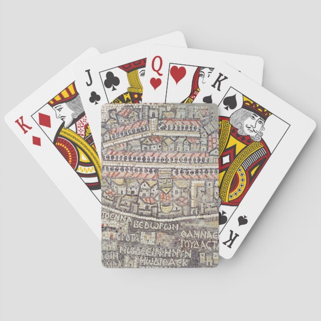 Jeu De Cartes La ville de Jérusalem et ses environs (dos)