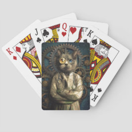 Jeu De Cartes Lab Cat Steampunk