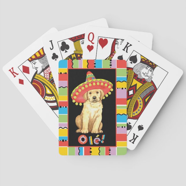 Jeu De Cartes Laboratoire Jaune Fiesta (dos)