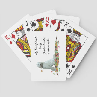 Jeu De Cartes Labradoodle Chien En Feuille Jouer Des Cartes