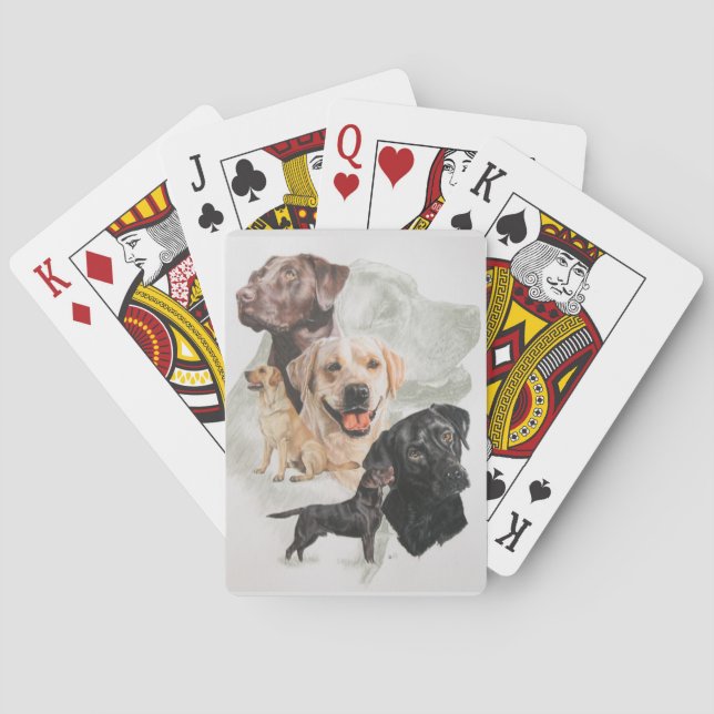 Jeu De Cartes Labrador Retriever (dos)
