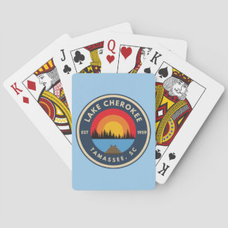 Jeu De Cartes Lac Cherokee cartes de jeu