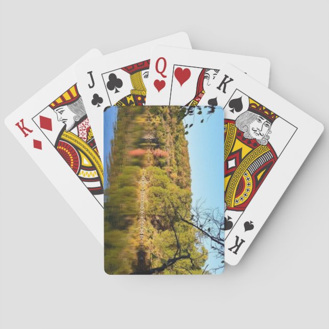 Jeu De Cartes Lac du Parc d'État d'Ozarks, Missouri (dos)