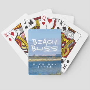 Jeu De Cartes Lac Michigan Beach Bliss