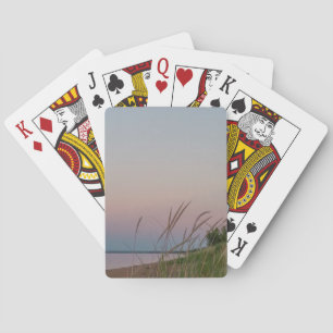 Jeu De Cartes Lac Supérieur au coucher du soleil