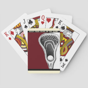 Jeu De Cartes Lacrosse cadeau de nouveauté