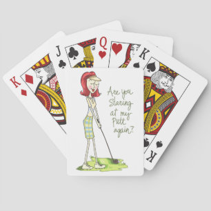 Jeu De Cartes Lady Golfer