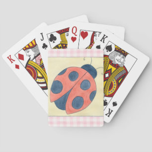 Jeu De Cartes Ladybug Trio Landing on Flowers