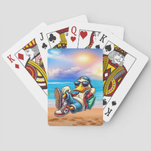 Jeu De Cartes Laid Back Beaching Duck Jouer Des Cartes