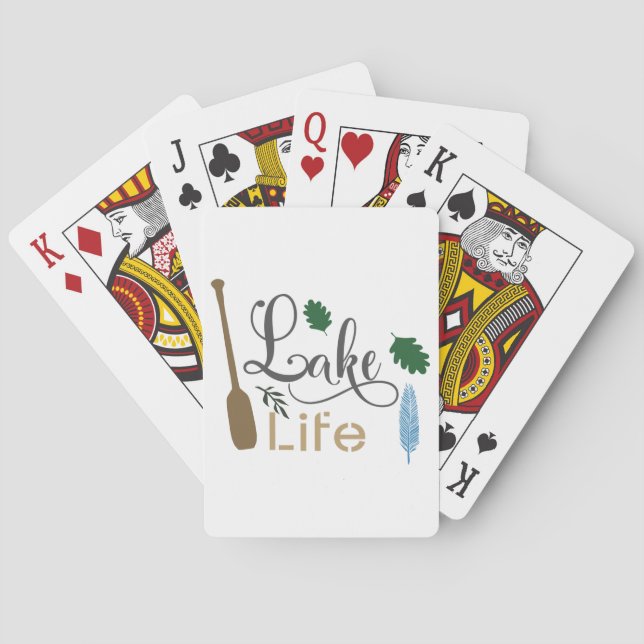 Jeu De Cartes Lake Life (dos)