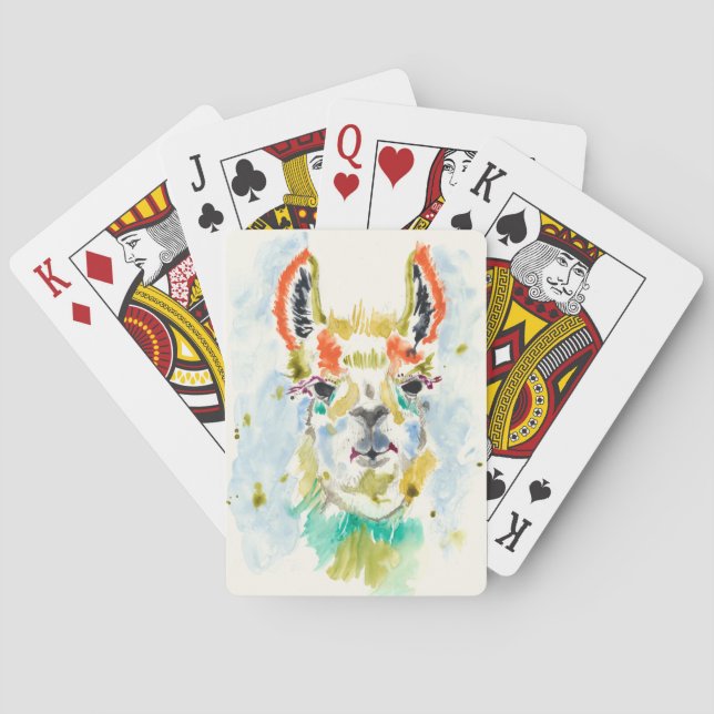 Jeu De Cartes Lama de haute fidélité - portrait (dos)