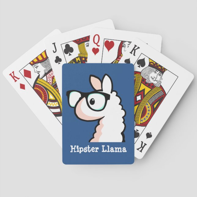 Jeu De Cartes Lama de hippie (dos)