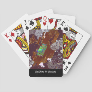 Jeu De Cartes Lame mince géologique - Personnalisable