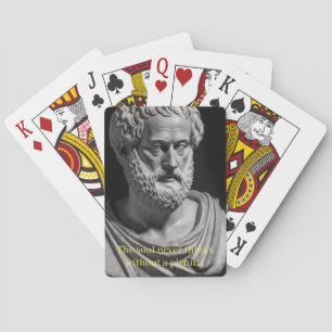 Jeu De Cartes L'âme ne pense jamais sans image