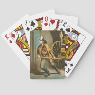 Jeu De Cartes L'American Firefighter Style 2 Card Deck