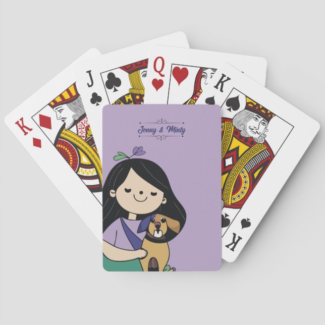 Jeu De Cartes L'amour du chien (dos)