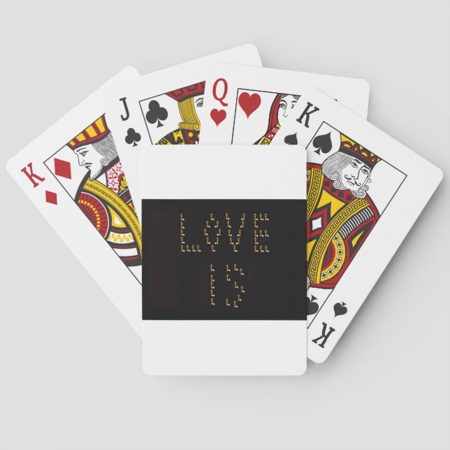 Jeu De Cartes L'amour est (dos)